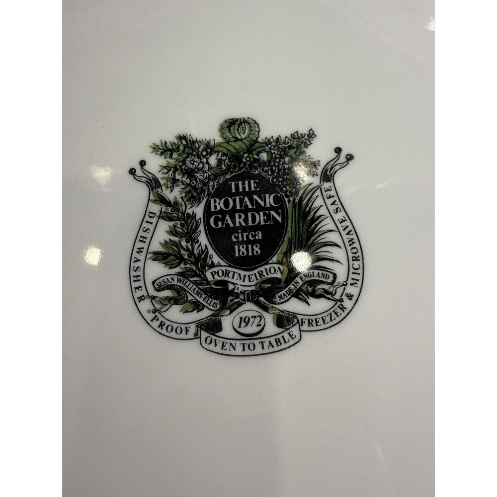 Set of 4 Portmeirion Botanic Garden Sweet William Dinner Plates 10.5" England - Picture 8 of 8